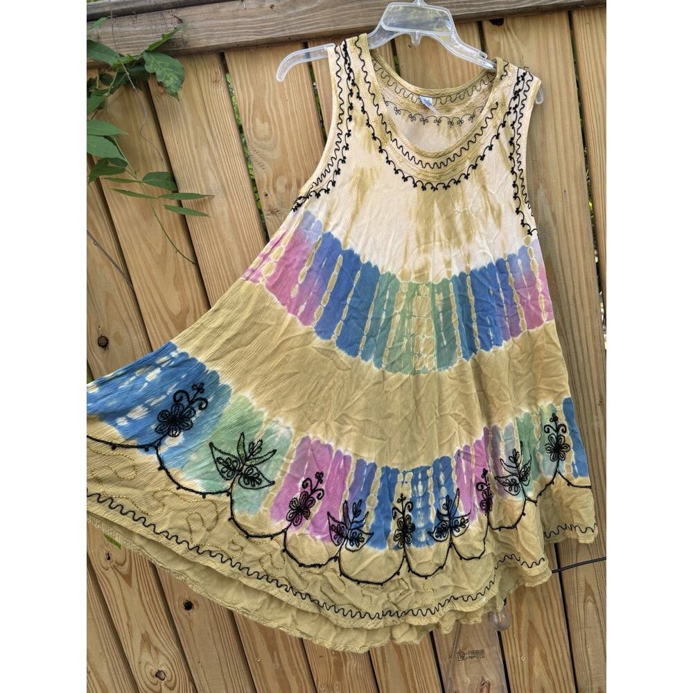 India Boutique *Free Size** Boho Summer Flowy Dress